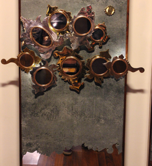 Aranmula Mirror Wall Art installation by sahil & Sarthak - Somany - Mango Tree